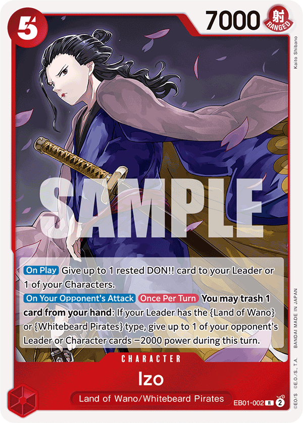 Izo EB01-002 – Extra Booster: Memorial Collection