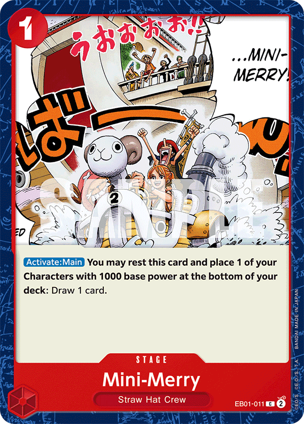 Mini-Merry EB01-011 – Extra Booster: Memorial Collection