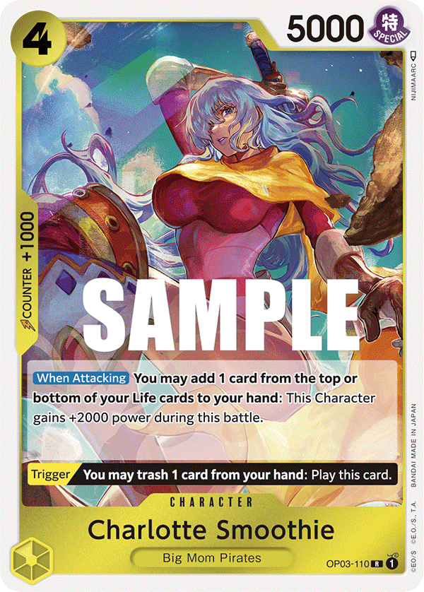 Charlotte Smoothie OP03-110 – Starter Deck 20: YELLOW Charlotte Katakuri