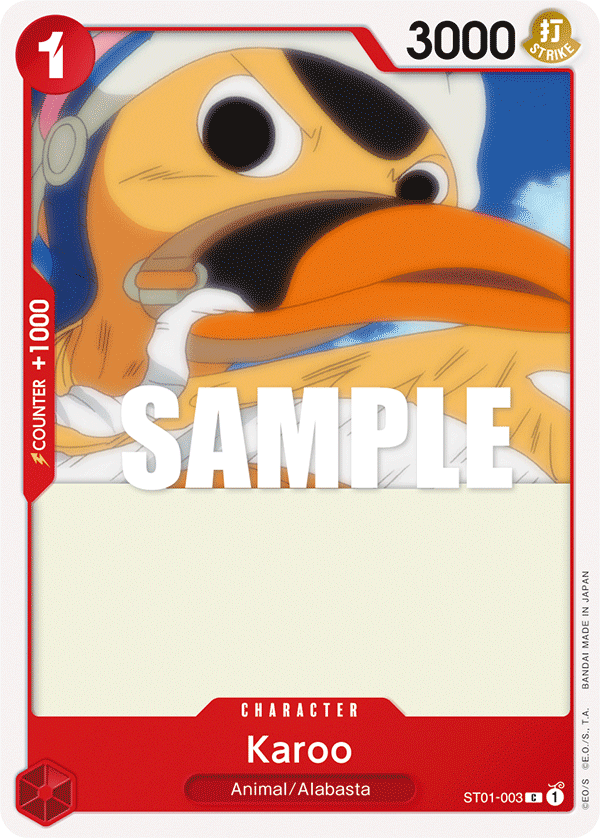 Karoo ST01-003 – Super Pre-Release Starter Deck 1: Straw Hat Crew