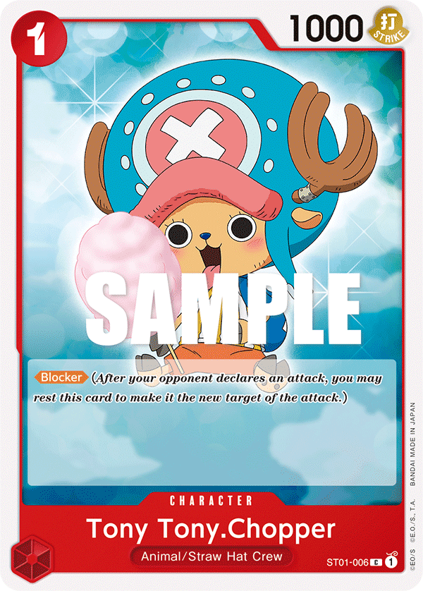 Tony Tony.Chopper ST01-006 – Super Pre-Release Starter Deck 1: Straw Hat Crew