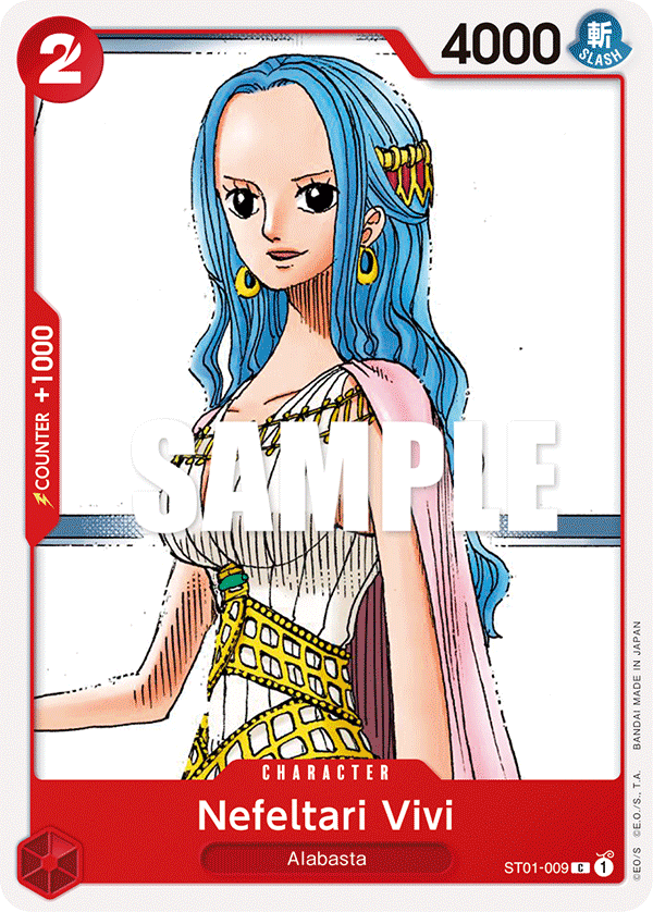 Nefeltari Vivi ST01-009 – Super Pre-Release Starter Deck 1: Straw Hat Crew