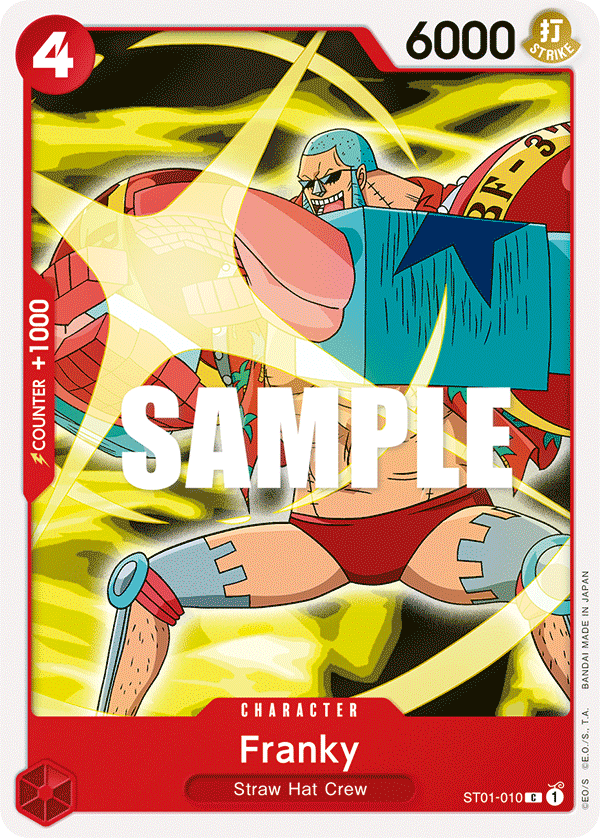 Franky ST01-010 – Super Pre-Release Starter Deck 1: Straw Hat Crew