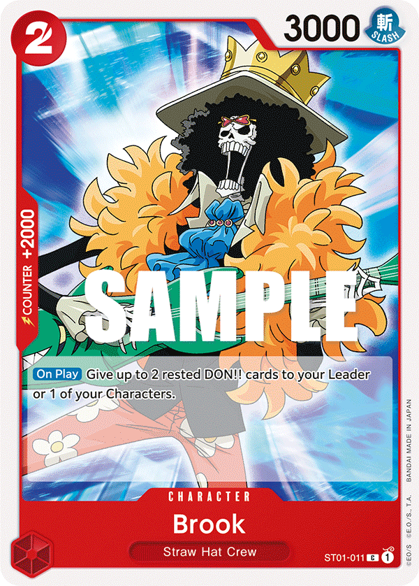 Brook ST01-011 – Super Pre-Release Starter Deck 1: Straw Hat Crew
