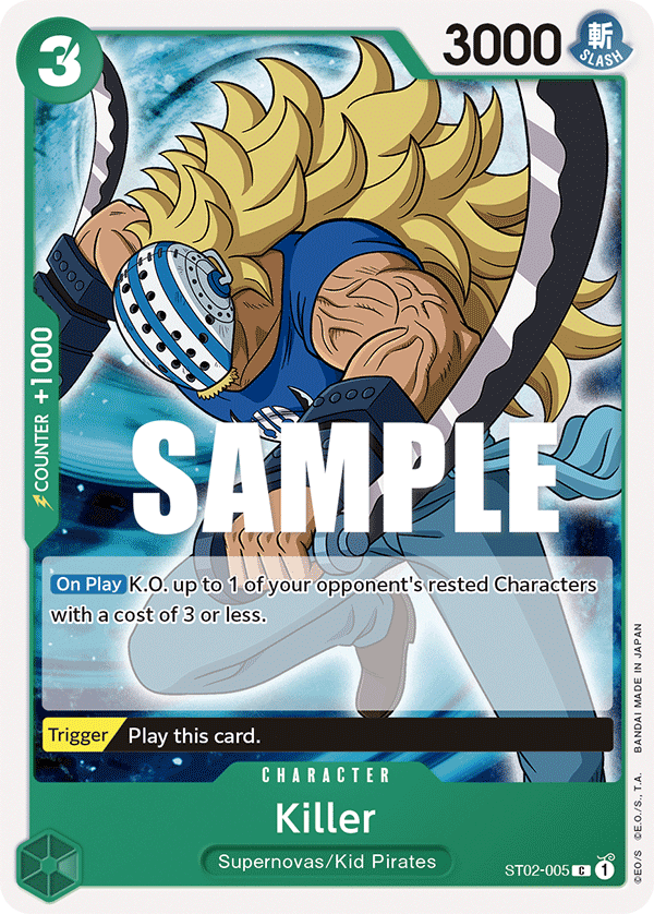 Killer ST02-005 – Revision Pack Cards