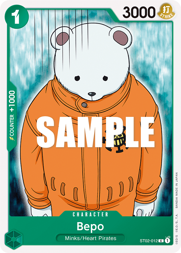 Bepo ST02-012 – Starter Deck 2: Worst Generation