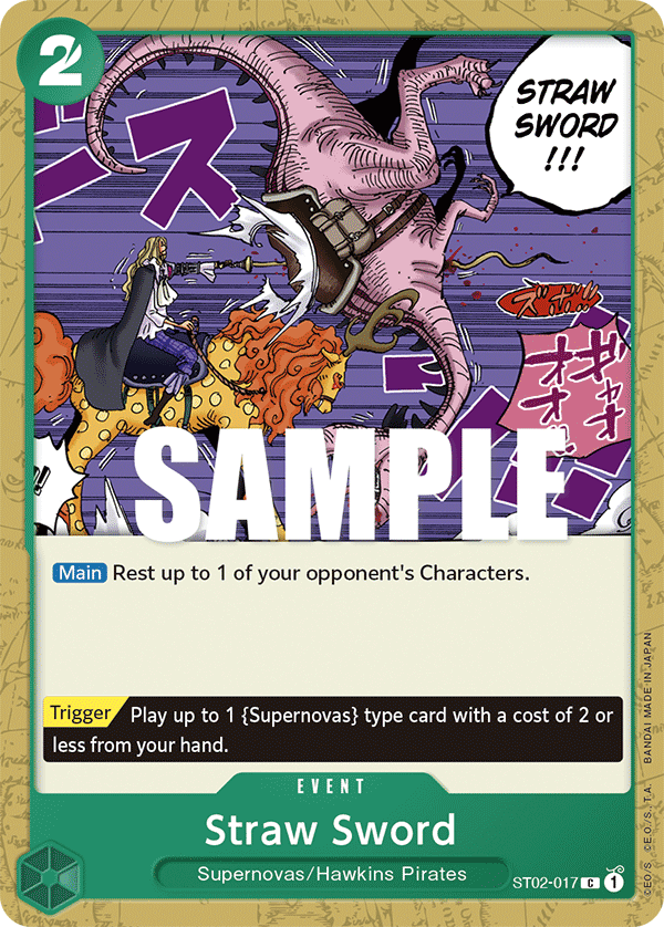 Straw Sword ST02-017 – Revision Pack Cards