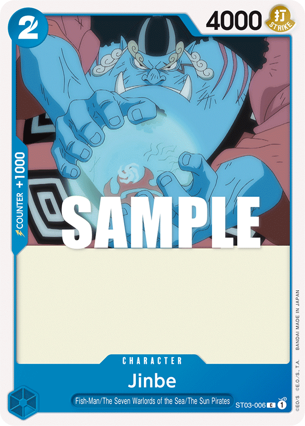 Jinbe ST03-006 – Starter Deck 3: The Seven Warlords of The Sea