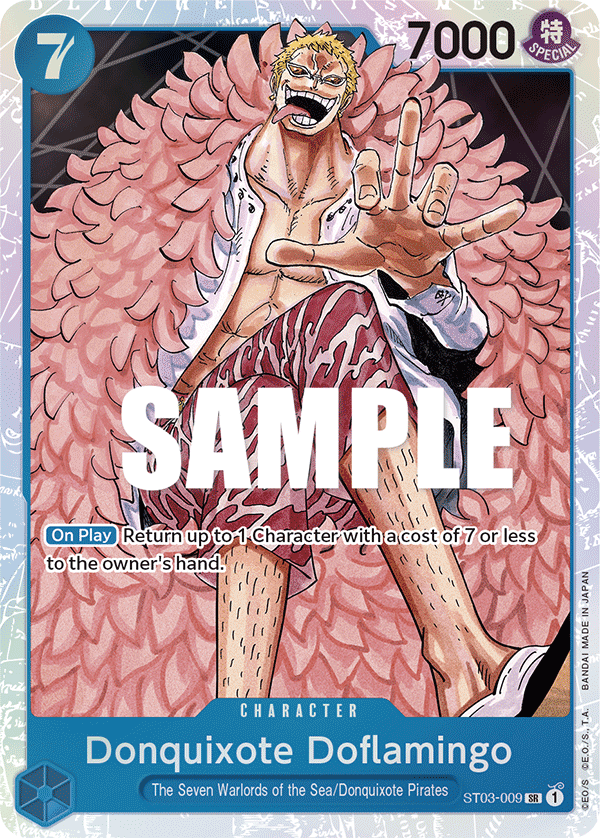Donquixote Doflamingo ST03-009 – Revision Pack Cards