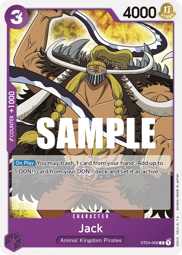 Jack ST04-008 – Revision Pack Cards