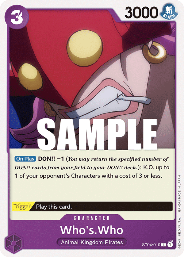 Who's.Who ST04-010 – Revision Pack Cards