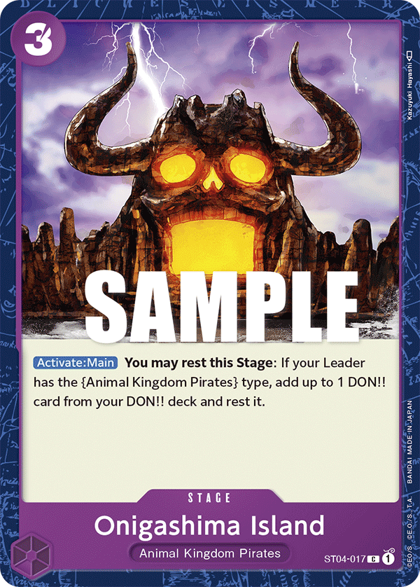 Onigashima Island ST04-017 – Revision Pack Cards