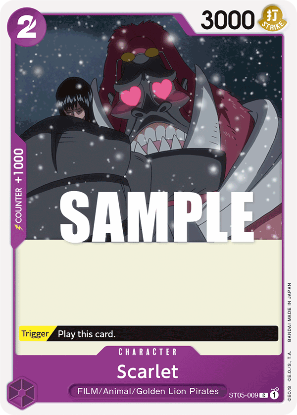 Scarlet ST05-009 – Starter Deck 5: Film Edition