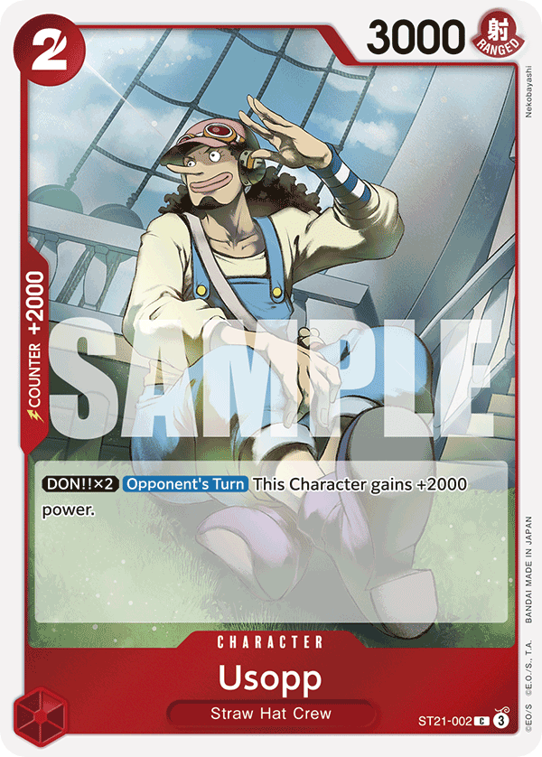 Usopp ST21-002 – Starter Deck EX: Gear 5