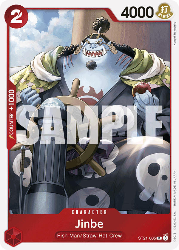 Jinbe ST21-005 – Starter Deck EX: Gear 5