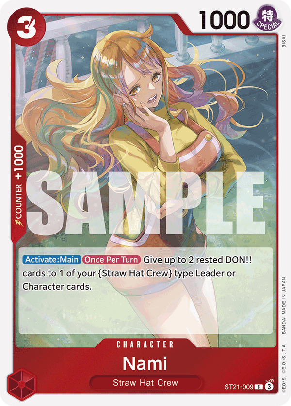 Nami ST21-009 – Starter Deck EX: Gear 5