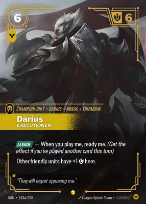 Darius - Executioner (Alternate Art)