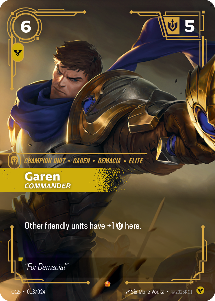 Garen - Commander OGS-013 – OGS