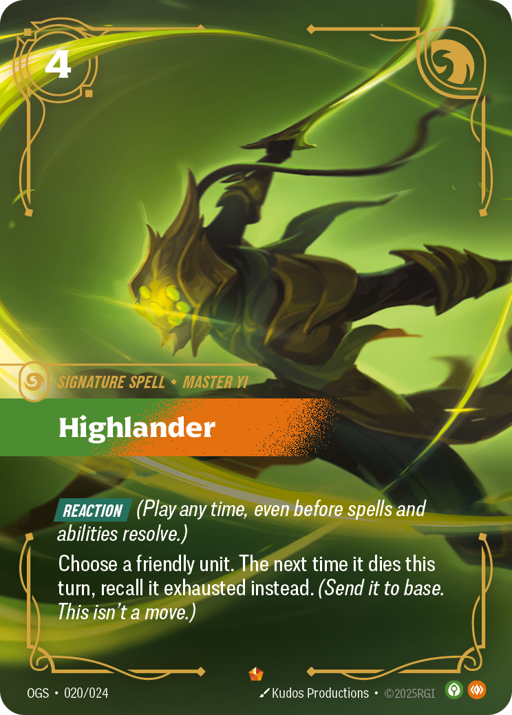 Highlander OGS-020 – OGS