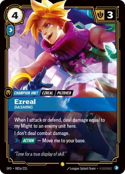 Ezreal - Dashing