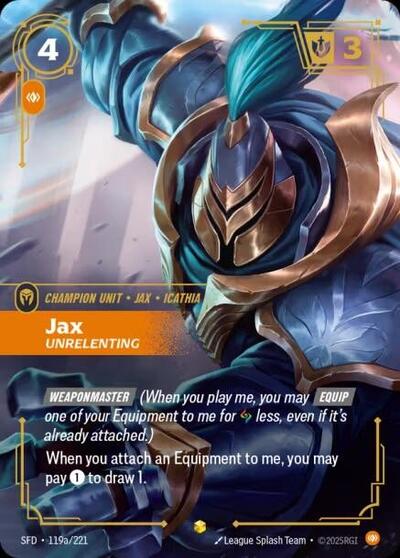 Jax - Unrelenting