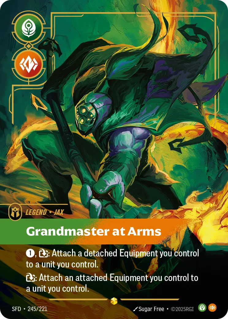 Jax - Grandmaster At Arms (Overnumbered) SFD-245 – Spiritforged