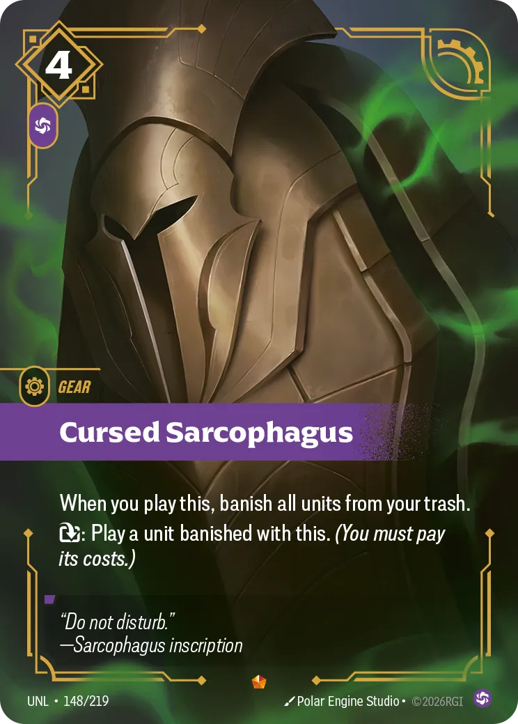 Cursed Sarcophagus UNL-148 – Unleashed