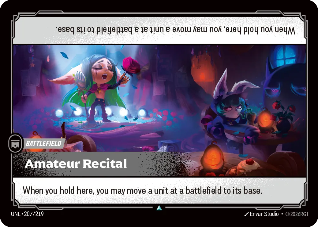 Amateur Recital