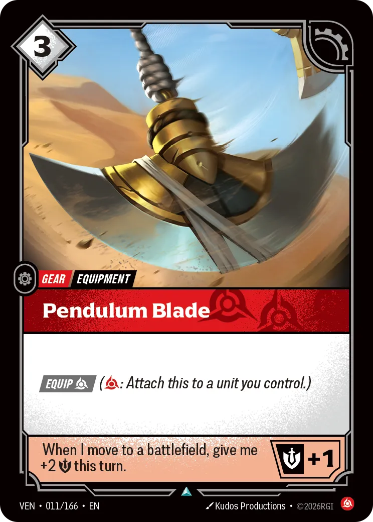 Pendulum Blade VEN-011 – Vendetta