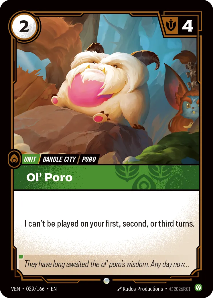 Ol' Poro VEN-029 – Vendetta