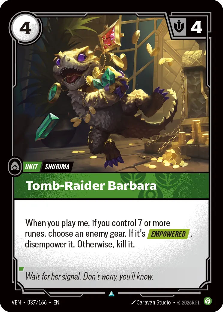 Tomb-Raider Barbara VEN-037 – Vendetta