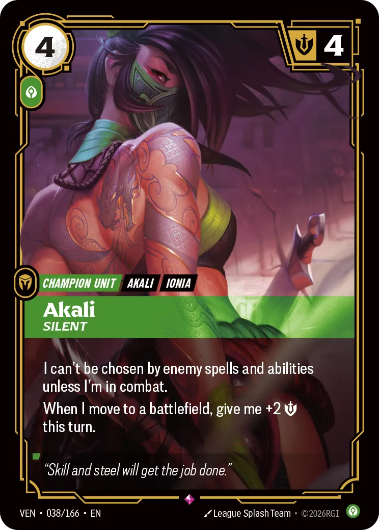 Akali - Silent VEN-038 – Vendetta