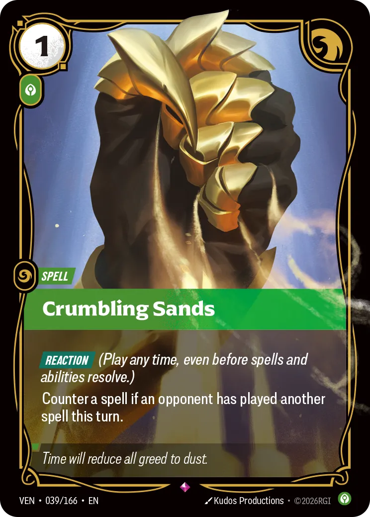 Crumbling Sands VEN-039 – Vendetta