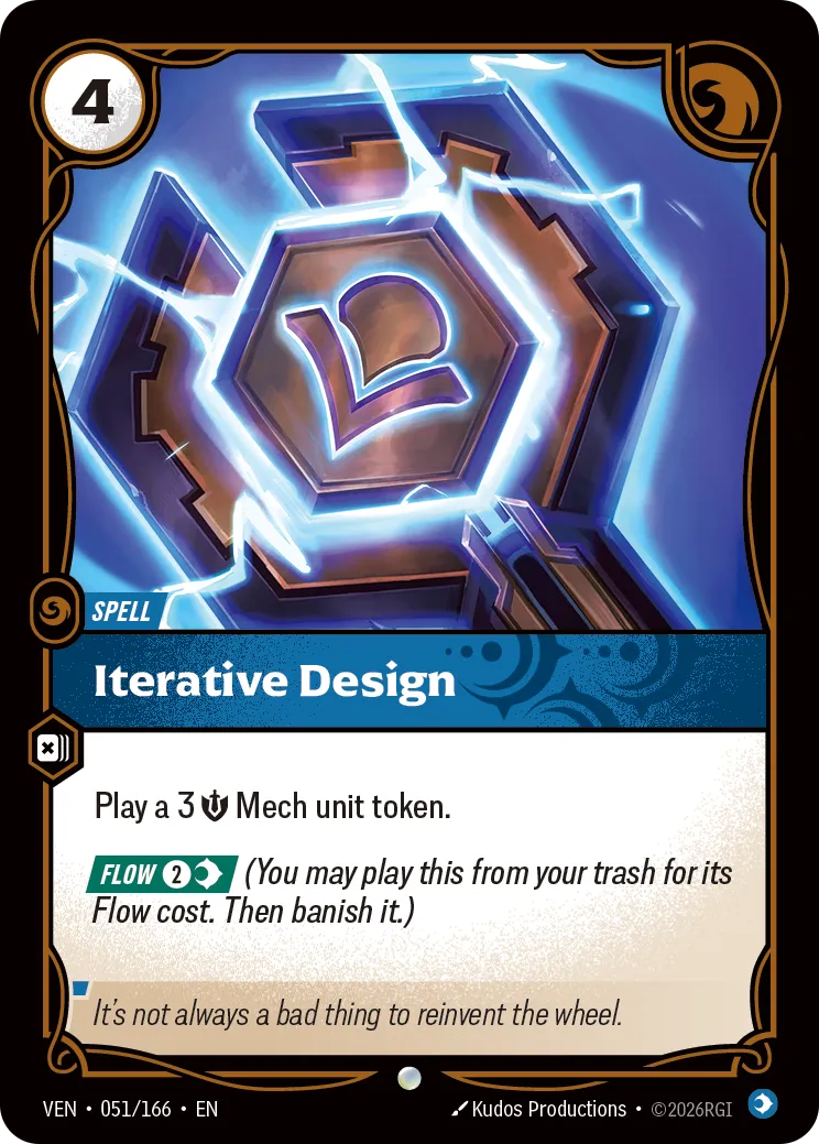 Iterative Design VEN-051 – Vendetta