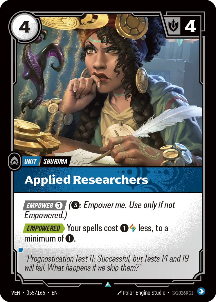 Applied Researchers VEN-055 – Vendetta