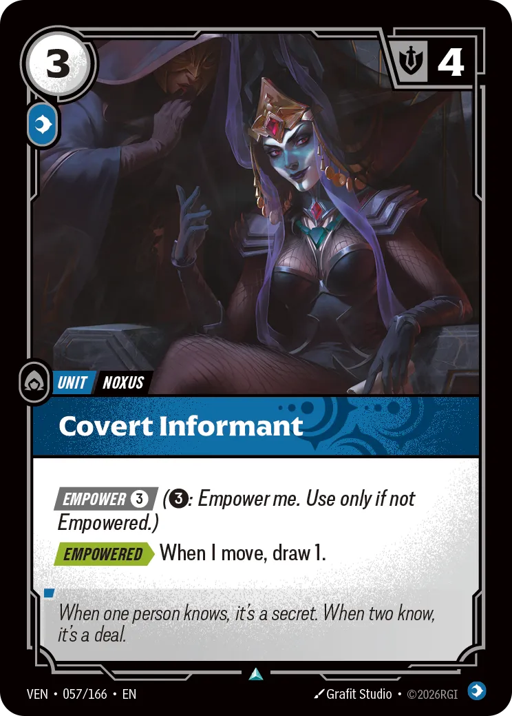 Covert Informant VEN-057 – Vendetta