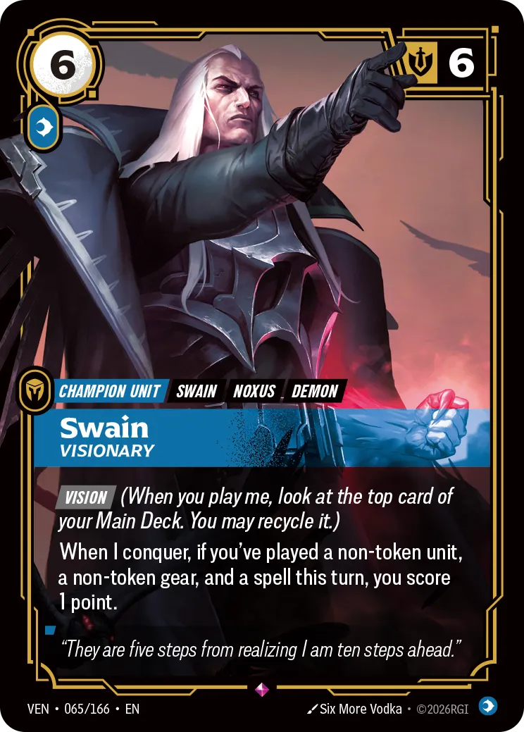 Swain - Visionary VEN-065 – Vendetta