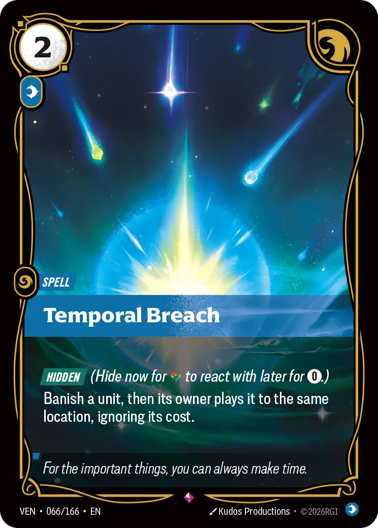 Temporal Breach VEN-066 – Vendetta