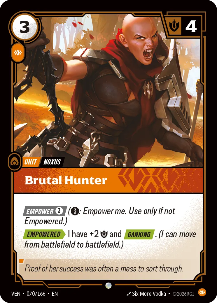 Brutal Hunter VEN-070 – Vendetta