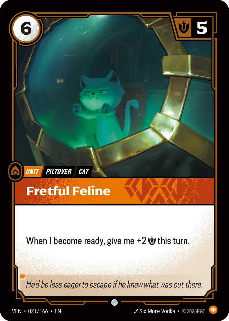 Fretful Feline VEN-071 – Vendetta