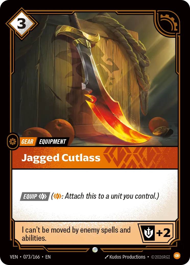 Jagged Cutlass VEN-073 – Vendetta