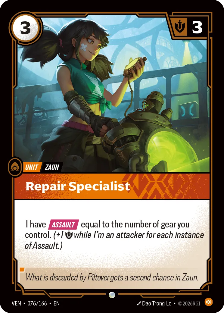 Repair Specialist VEN-076 – Vendetta