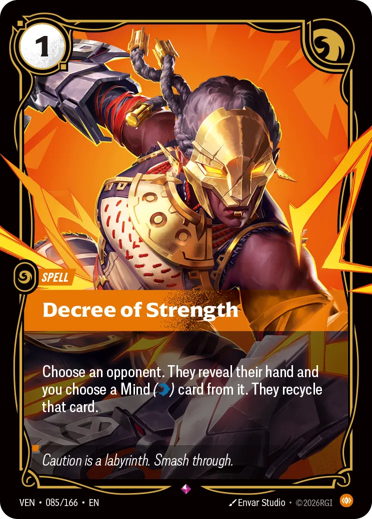 Decree of Strength VEN-085 – Vendetta