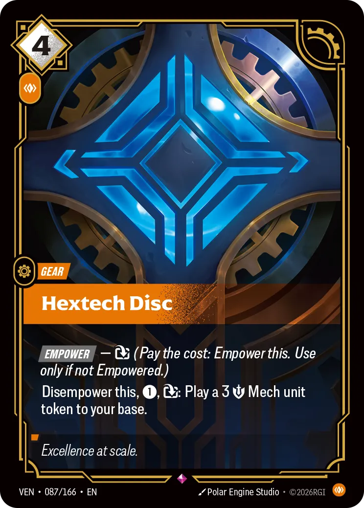 Hextech Disc VEN-087 – Vendetta