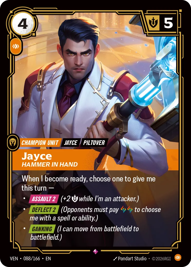 Jayce - Hammer in Hand VEN-088 – Vendetta