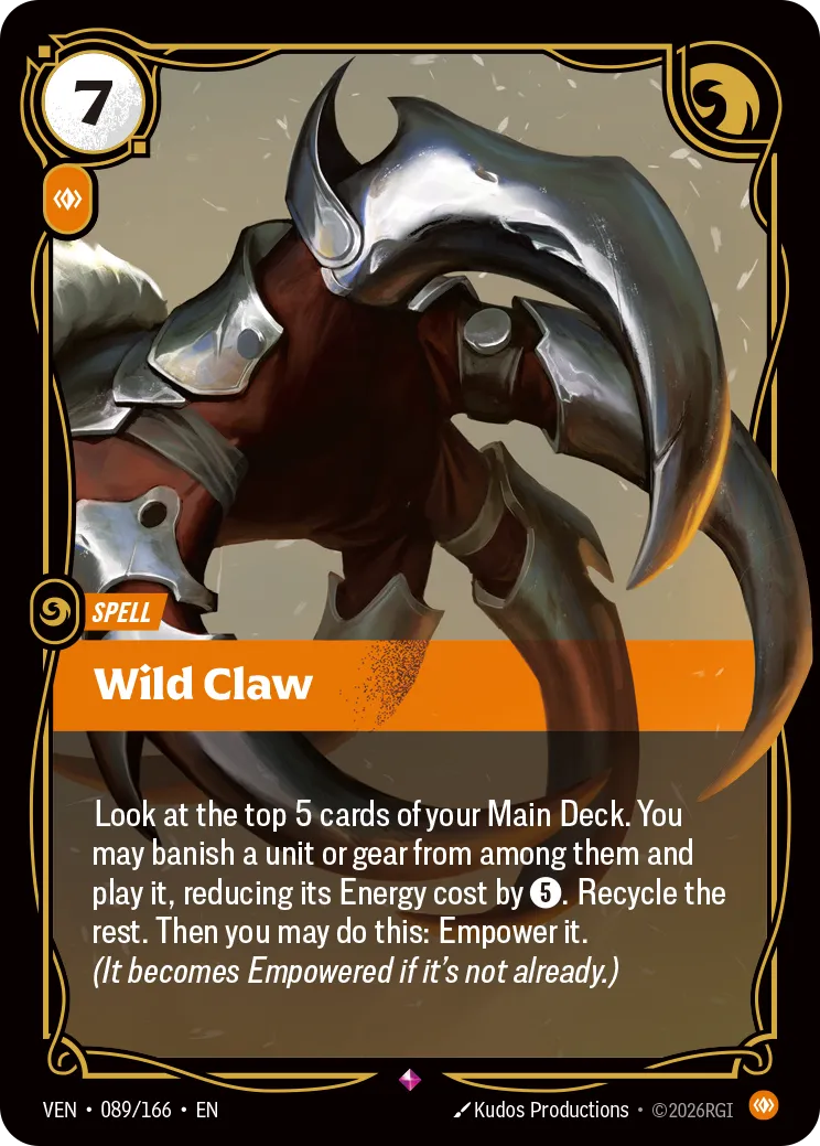 Wild Claw VEN-089 – Vendetta