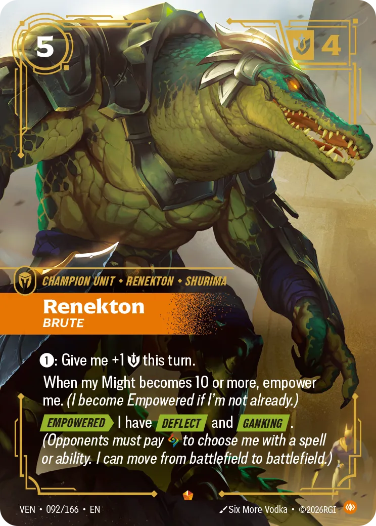 Renekton - Brute VEN-092 – Vendetta