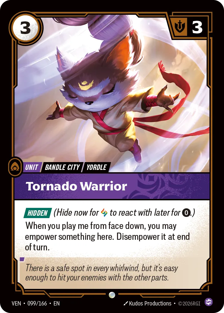 Tornado Warrior VEN-099 – Vendetta