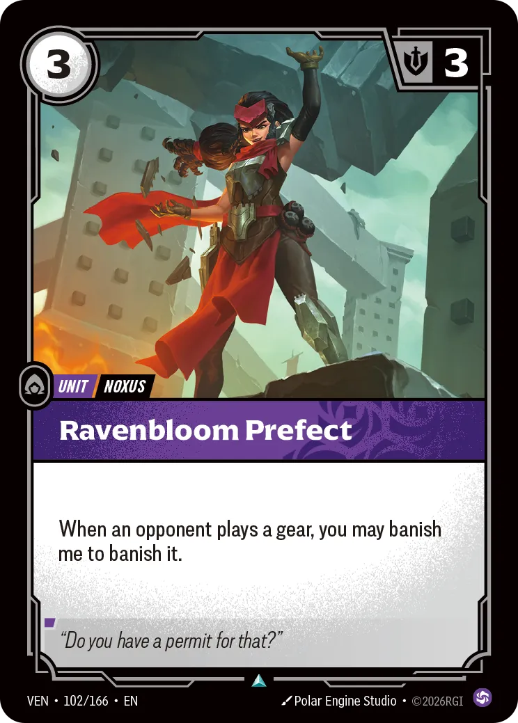 Ravenbloom Prefect VEN-102 – Vendetta