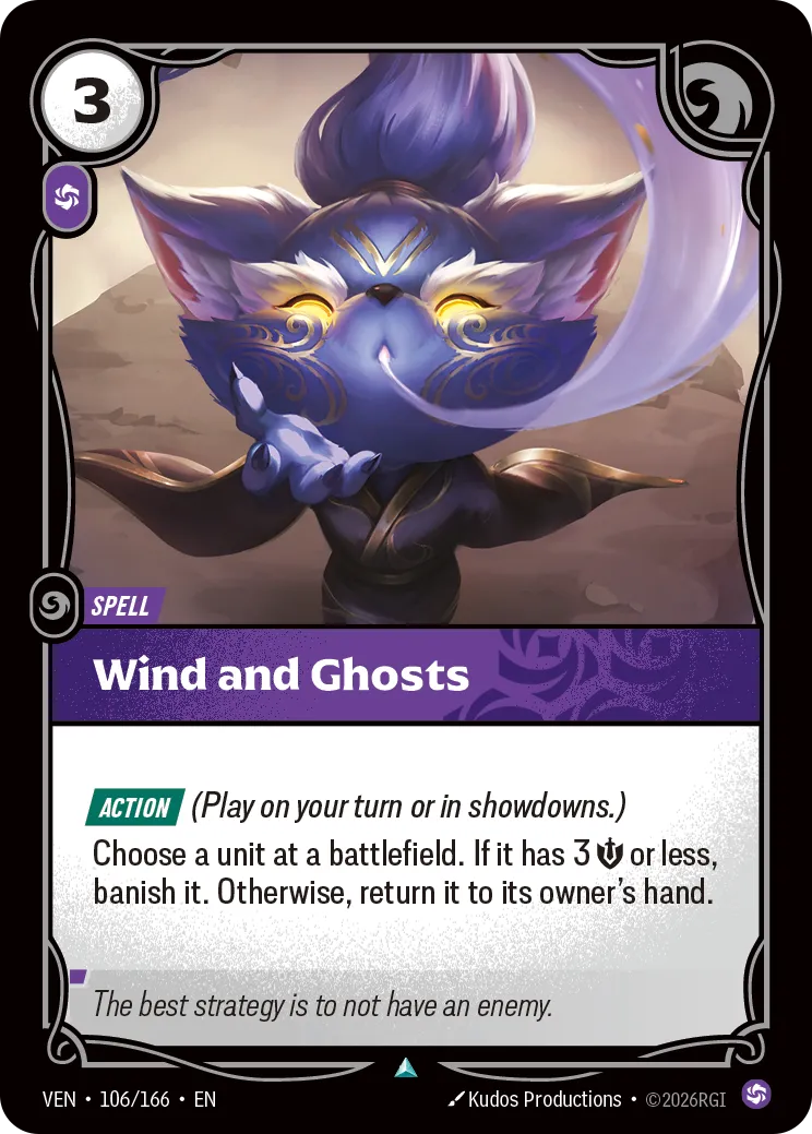 Wind and Ghosts VEN-106 – Vendetta